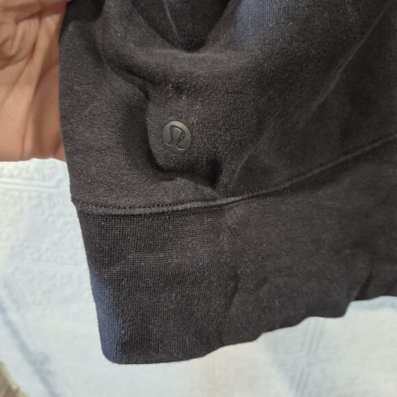 PPU-Lululemon Loungeful Hoodie Women’s Size 12 Black W3FCDS - Picture 7 of 8
